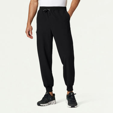 Jaanuu Osmo 8-Pocket Scrub Jogger - Black