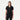 Jaanuu Rhena Slim Essential 1-Pocket Scrub Top - Black