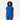 Jaanuu Savi Tuck-In Stand-Collar Scrub Top - Royal Blue