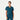 Jaanuu Rhena Essential 1-Pocket Scrub Top - Caribbean Blue