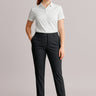 Womens Siena Bandless Elastic Waist Pant - Black