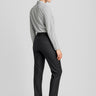 Womens Comfort Wool Stretch Slim Leg Pant - Black