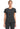 Infinity Mock Wrap Top 2625A — Black