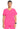 CK IN Infinity Women's Mock Wrap Top - Carmine Pink