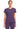 CK IN Infinity Women's Mock Wrap Top - Eggplant