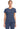 CK IN Infinity Women's Mock Wrap Top - Navy