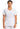 CK IN Infinity Women's Mock Wrap Top - White