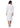Adar Universal Fitted Midriff Dress - White