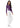 Adar Universal Long Sleeve Comfort Tee - Heather Eggplant