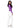Adar Universal Long Sleeve Comfort Tee - Lavender