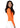 Adar Universal Long Sleeve Comfort Tee - Neon Orange