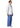Adar Universal STRETCH Mens 31" Snap Front Lab Coat - White