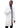 Adar Universal STRETCH Unisex 36" Snap Front Lab Coat - White