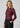 Womens Hudson Long Sleeve Shirt - Wine