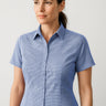 Womens Newport Short Sleeve Shirt - French Navy