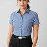 Womens Springfield Short Sleeve Shirt - French Navy