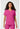 CK WW Originals V-Neck Top - Shocking Pink