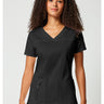 CK WW Core Stretch V-Neck Top - Black
