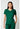 Cherokee WW Core Stretch V-Neck Top - Hunter Green