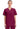 CK WW Originals Unisex V-Neck Top - Wine