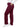 Adar Universal Unisex Natural-Rise Drawstring Tapered Leg Pants - Burgundy