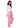 Adar Universal Unisex Natural-Rise Drawstring Tapered Leg Pants - Sherbet