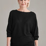 Biz Corporate Skye Batwing Sweater Top bl - Black