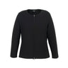 Biz 2-Way Zip Cardigan LC3505 - Black