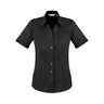 Biz Monaco Short Sleeve Shirt S770LS - Black
