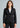 Womens Cool Stretch 2 Button Mid Length Jacket - Black