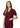 Adar Universal Unisex V-Neck Tunic 3 Pocket - Burgundy