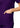 Adar Universal Unisex V-Neck Tunic 3 Pocket - Purple