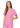 Adar Universal Unisex V-Neck Tunic 3 Pocket - Sherbet