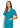 Adar Universal Unisex V-Neck Tunic 3 Pocket - Teal Blue