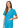 Adar Universal Unisex V-Neck Tunic 3 Pocket - Turquoise