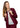 Adar Universal Round Neck Warm-Up Jacket - Burgundy