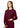 Adar Universal Round Neck Warm-Up Jacket - Burgundy