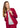 Adar Universal Round Neck Warm-Up Jacket - Red