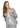 Adar Universal Round Neck Warm-Up Jacket - Silver Gray