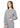 Adar Universal Round Neck Warm-Up Jacket - Silver Gray