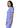 Adar Universal Double Pocket Snap Front Top - Ceil Blue