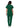 Adar Universal Double Pocket Snap Front Top - Hunter Green