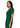 Adar Universal Double Pocket Snap Front Top - Hunter Green