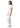 Adar Universal Double Pocket Snap Front Top - White