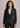 Womens Siena Longline Jacket - Black