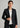 Womens Comfort Wool Stretch Longline Jacket - Black