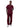 Adar Universal Unisex Drawstring Scrub Set - Burgundy