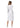 Adar Universal A-Line Patch Cargo Pocket Skirt - White