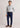 Mens Siena Slim Fit Flat Front Pant (Stout) - Marine