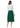 Adar Universal Mid-Calf Length Drawstring Skirt - Hunter Green